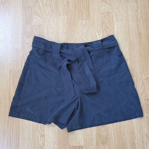Vince Camuto Pants - 🌻VINCE CAMUTO🌻 Belted High Waist Shorts - [Size 12 * Black]